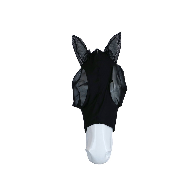 Zacht vliegenmasker met mesh rond ogen en oren