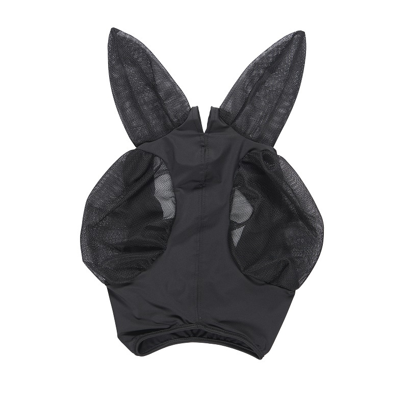 Zacht vliegenmasker met mesh rond ogen en oren