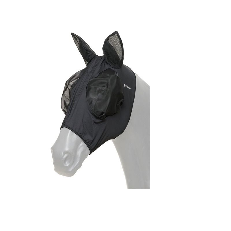 Zacht vliegenmasker met mesh rond ogen en oren
