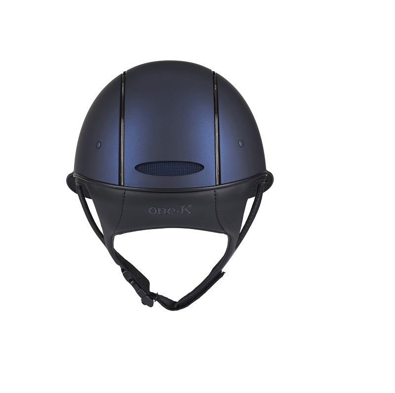 OneK Avancé Matt Chrome Piping blauw achterkant met ventilatie