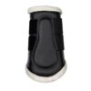 Horse Guard Beenbeschermers met imitatie bont zwart - Afbeelding 2