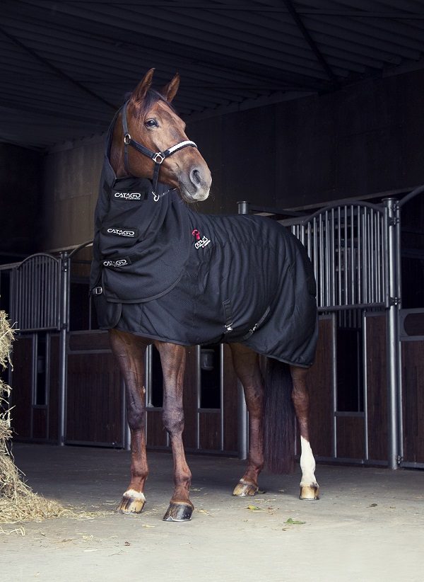 CATAGO Fir-Tech hals zwart – FIR-Tech infrarood halsstuk voor herstel en ontspanning