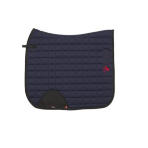 Navy CATAGO FIR-Tech dressuur zadeldekje met keramische voering en quilt-stiksel