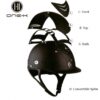 OneK convertible front vent - Glossy Wit / Verwisselbare front voor convertible cap - Afbeelding 4