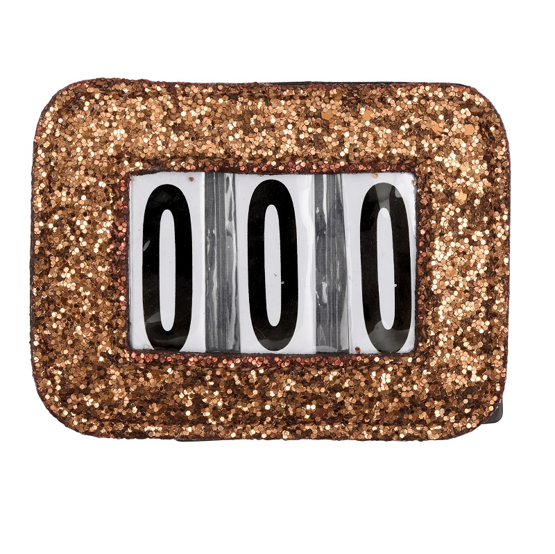 Horse Guard Startnummer Zwart Glitter - Afbeelding 8