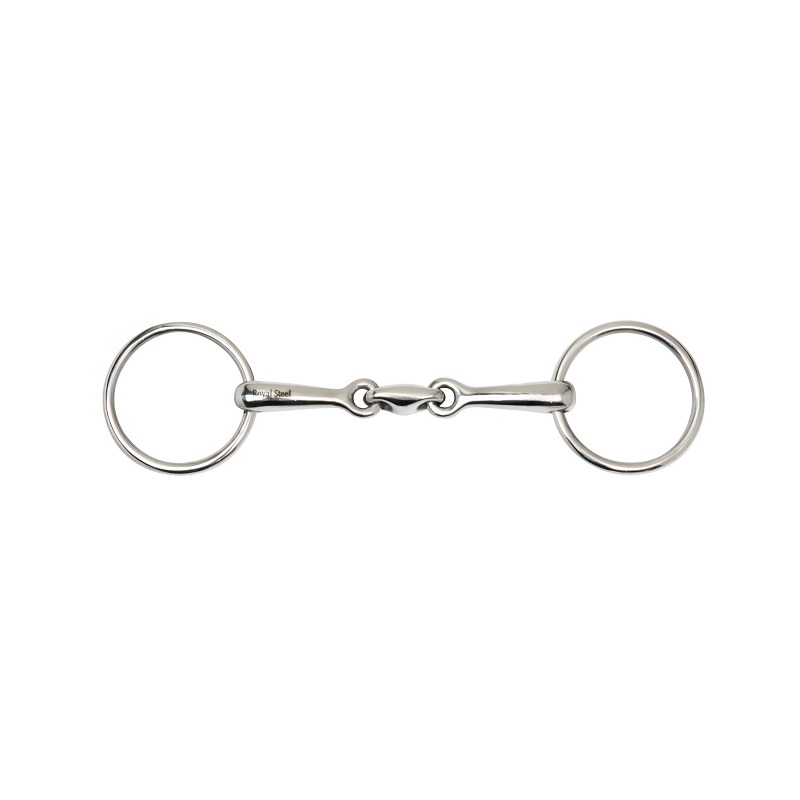 Horse Guard Dubbel Gebroken Watertrens – 14 mm RVS