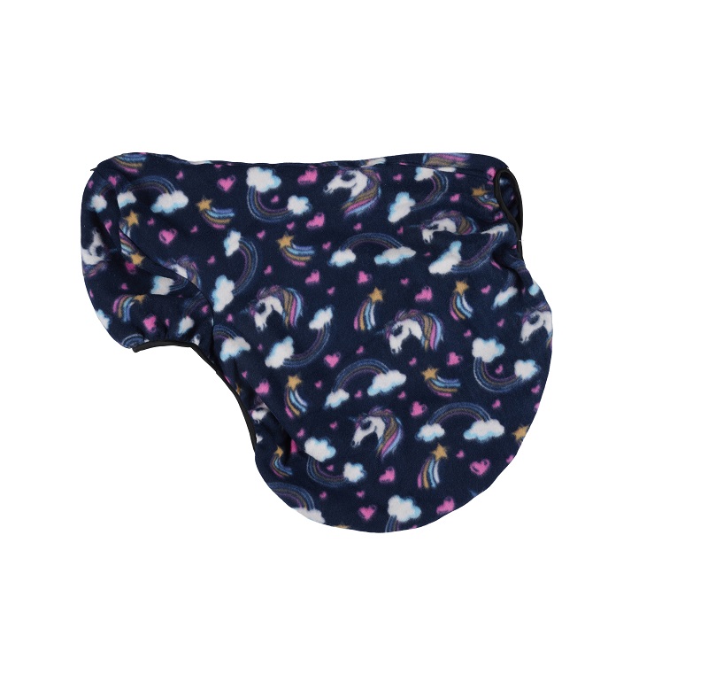 Horse Guard Jiggy fleece zadelhoes Unicorn Navy / Blauw