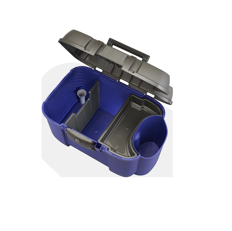 Horse Guard Koala poetskist Blauw Grote grooming box met zijvak - Afbeelding 2