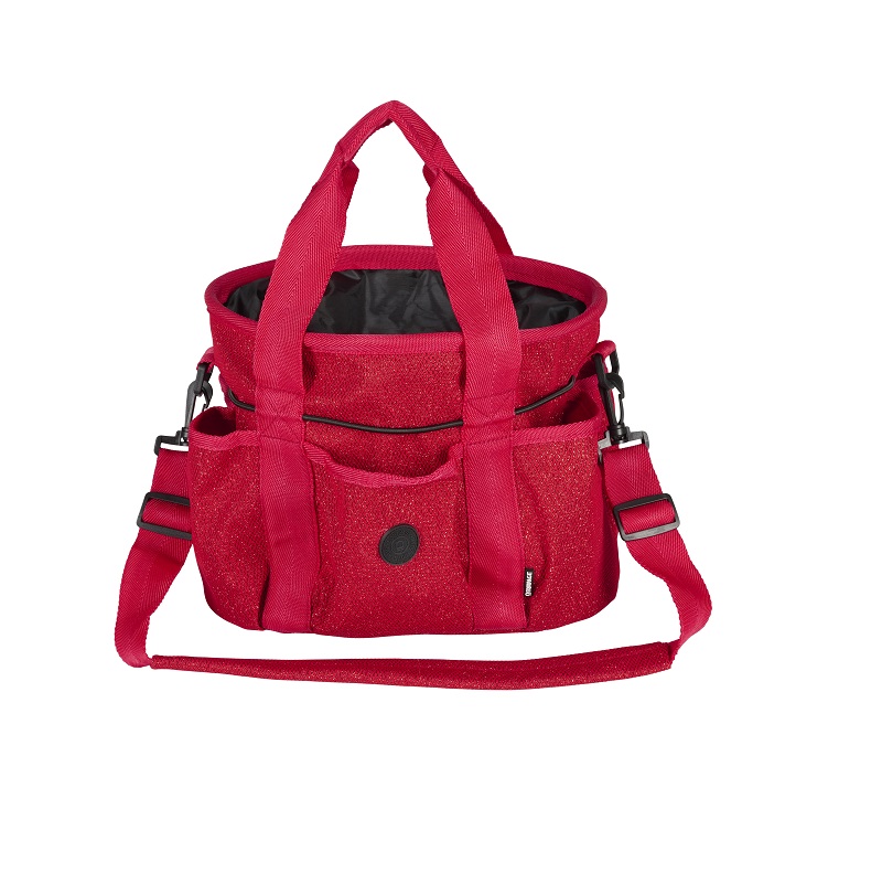Equipage Glitter poets tas rood