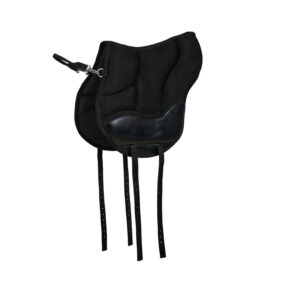 Horse Guard Velika bareback pad zwart – anatomische bareback pad met afneembare handgreep (Full)