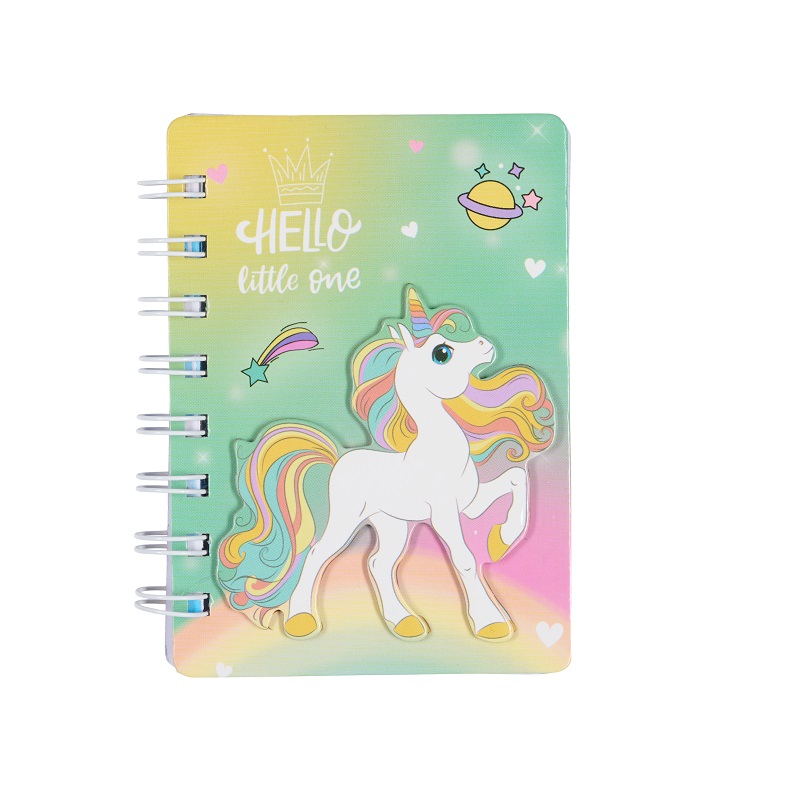 Equipage notebook set voor kids (4 stuks) Unicorn - Afbeelding 3