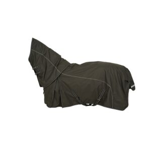 Horse Guard Adapting turnout deken 600D 100g grey – zijaanzicht productfoto