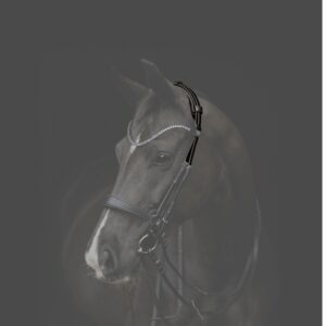 Catago Gentle Bridle bruin – ligging padded kopstuk