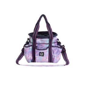 Equipage kinder Jupiter poetstas in lavender met unicorn print en glitterbanden