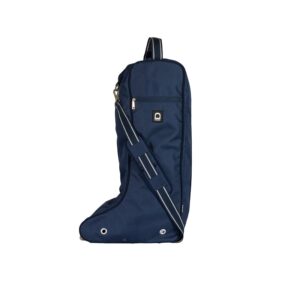 Equipage Acacia laarzentas navy met schouderband en zijvak