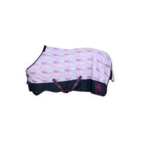 Horse Guard Josh Unicorn regendeken 0g Lavender met unicorn print