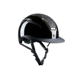 Equipage MIPS Guardian cap Glossy Heavy Glitter Top zwart