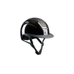 Equipage Guardian MIPS cap met brede klep en glittertop