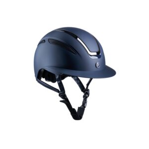 Equipage Guardian MIPS Matt Plain navy rijhelm met brede klep