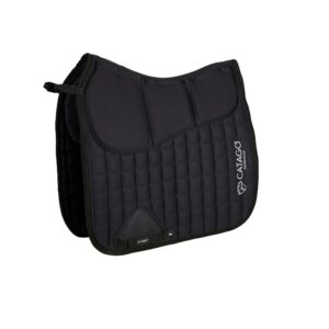 CATAGO FIR-Tech 3-Point Correction zadeldek zwart met drie correctiezones